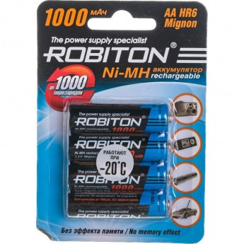 Аккумулятор ROBITON 1000MHAA-4