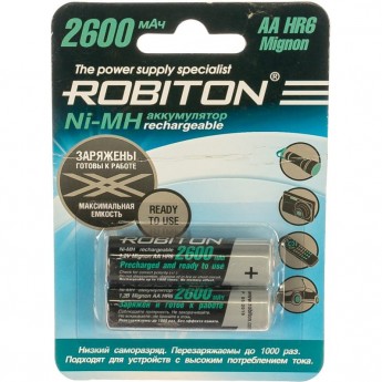 Аккумулятор ROBITON RTU2600MHAA-2