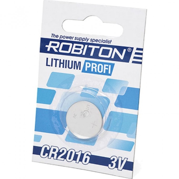 Элемент питания ROBITON R-CR2016-BL5 13414