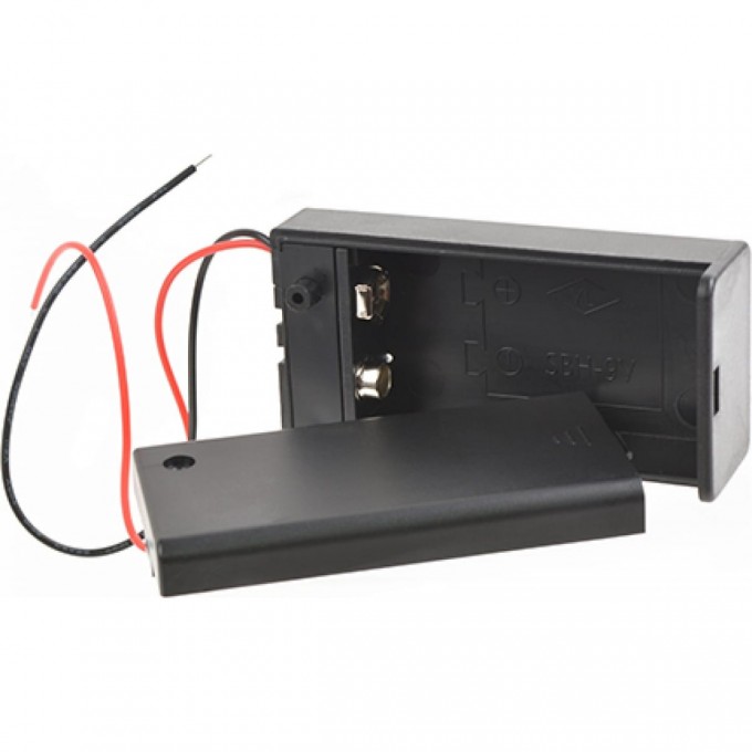 Отсек для элементов питания ROBITON Bh1x9V/switch 16518